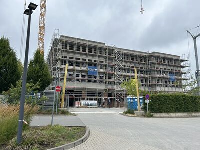 17.07.2025: Die Rohbauarbeiten sind so gut wie fertig
