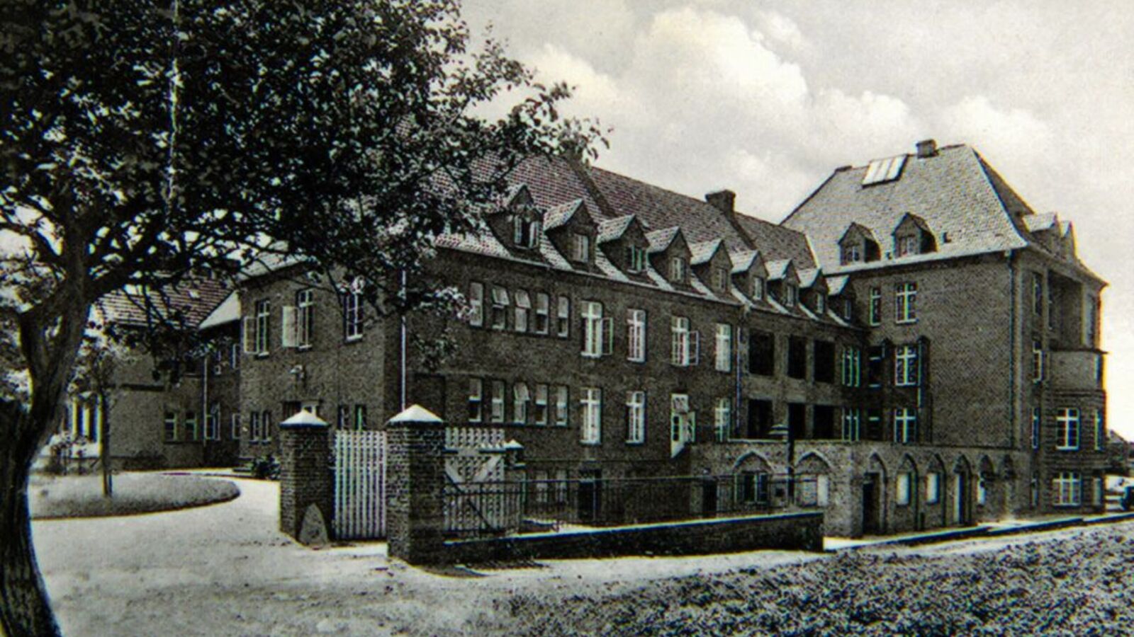 Historische Fotografie, Krankenhaus, Nordhorn, Ende 1930er Jahre